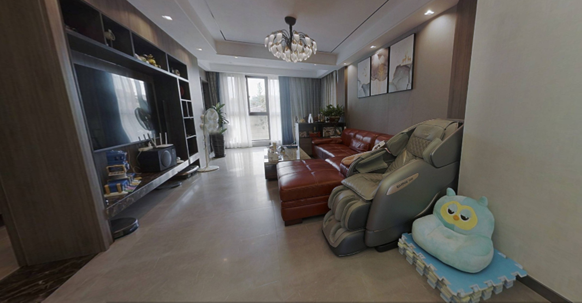 万濠山庄 3室2厅2卫 143m&sup2;