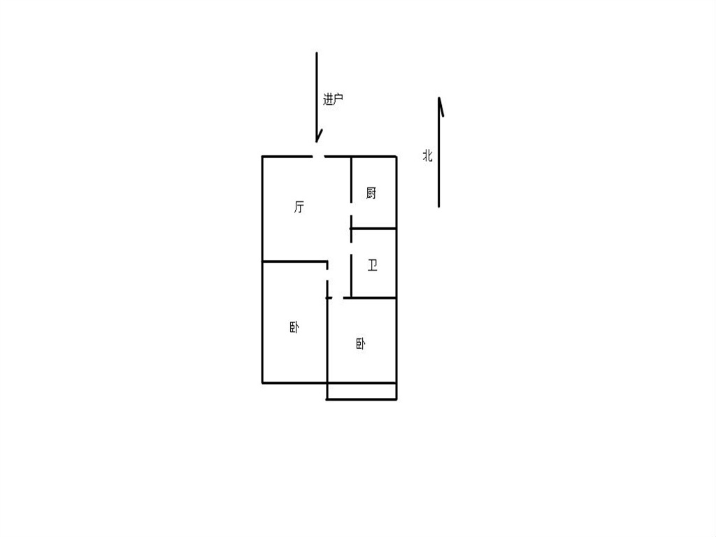 城南新村(崇川区) 2室1厅1卫 58m&sup2;