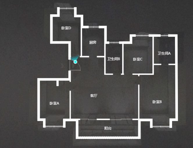 新城香溢紫郡 4室2厅2卫 145m&sup2;
