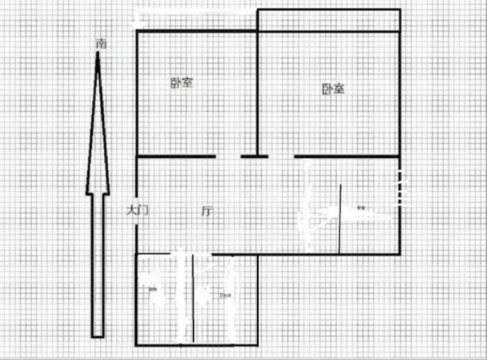 起凤园 3室1厅1卫 70m&sup2;