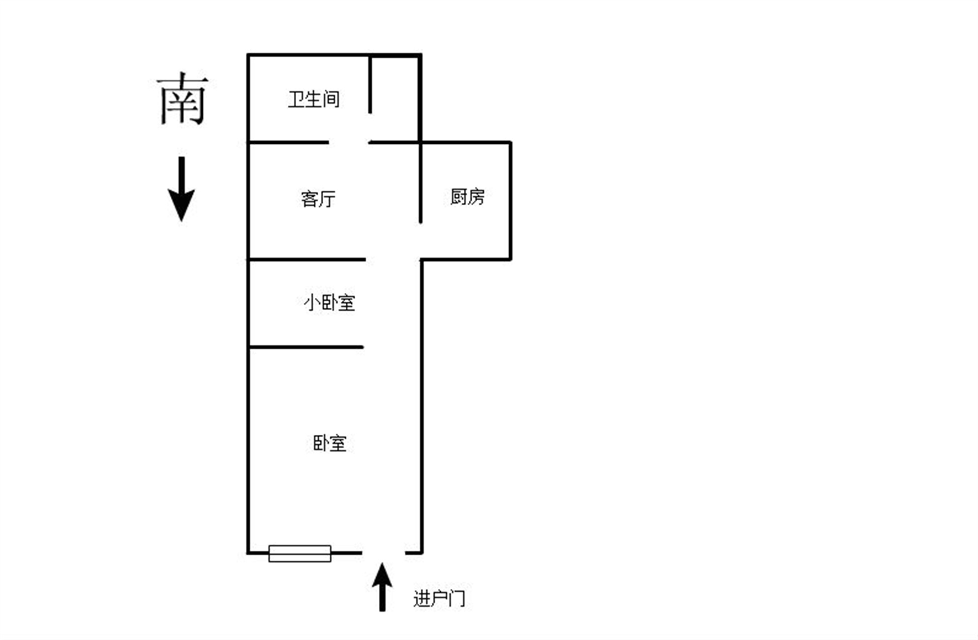 启秀路20号 室厅卫 50.1m&sup2;