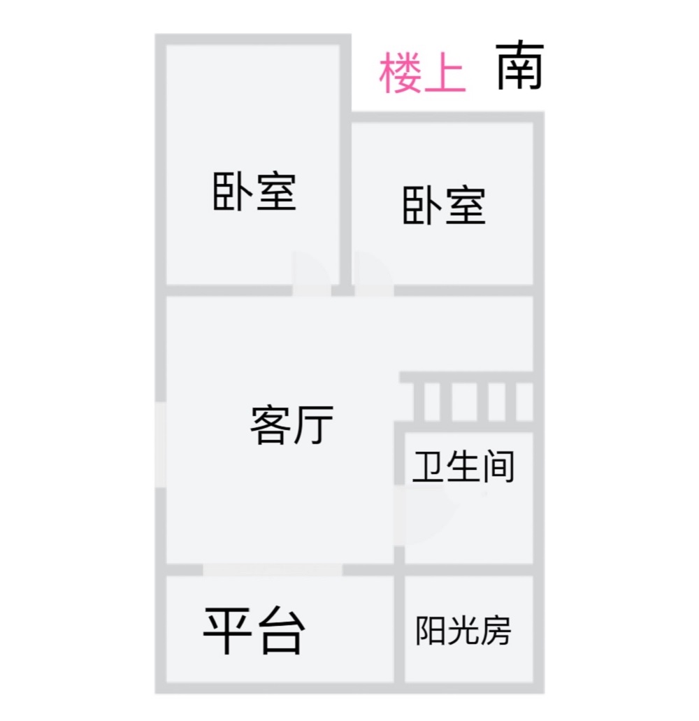 北郭东村南区 4室2厅2卫 184.00m&sup2;