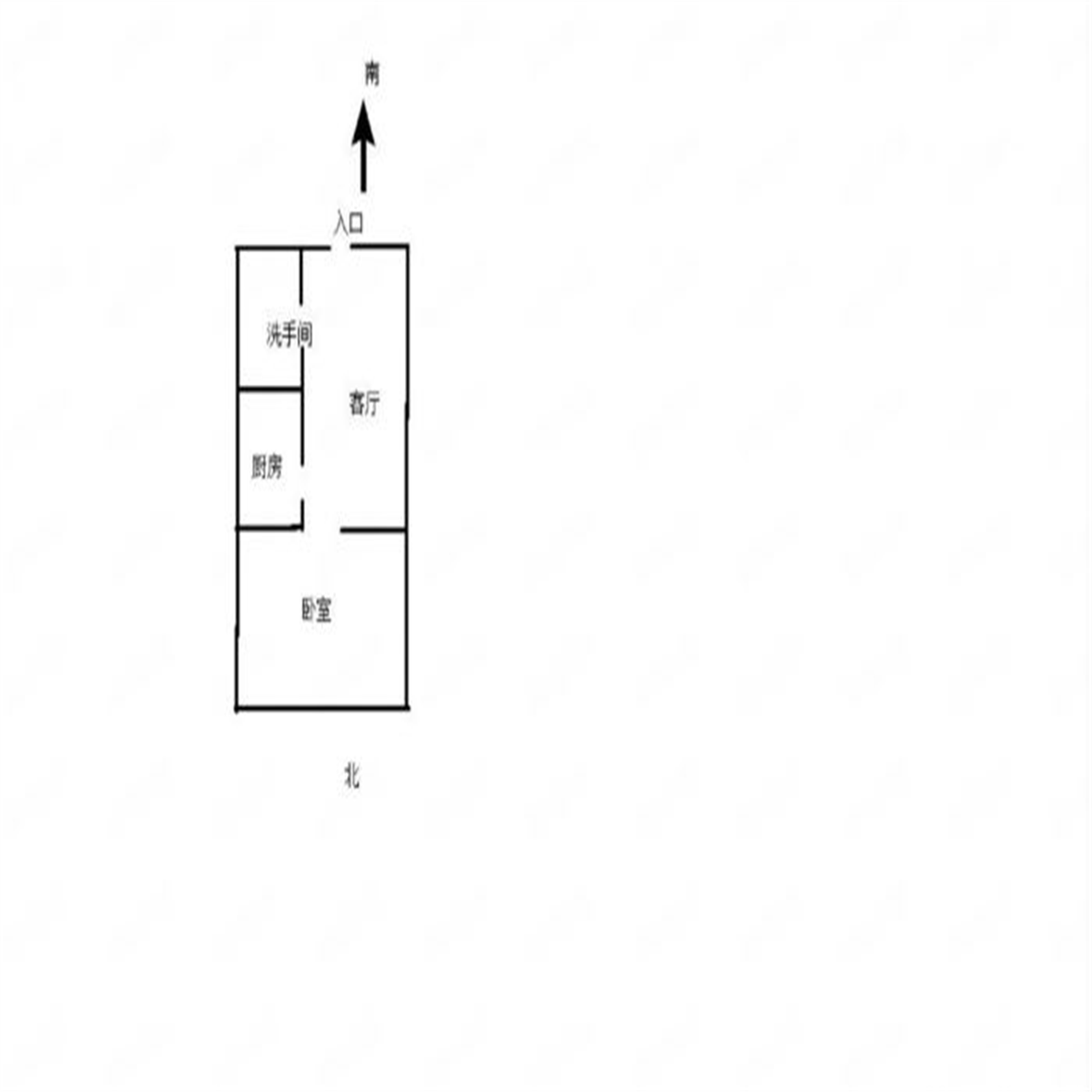 盈泰汇 2室1厅1卫 60m&sup2;