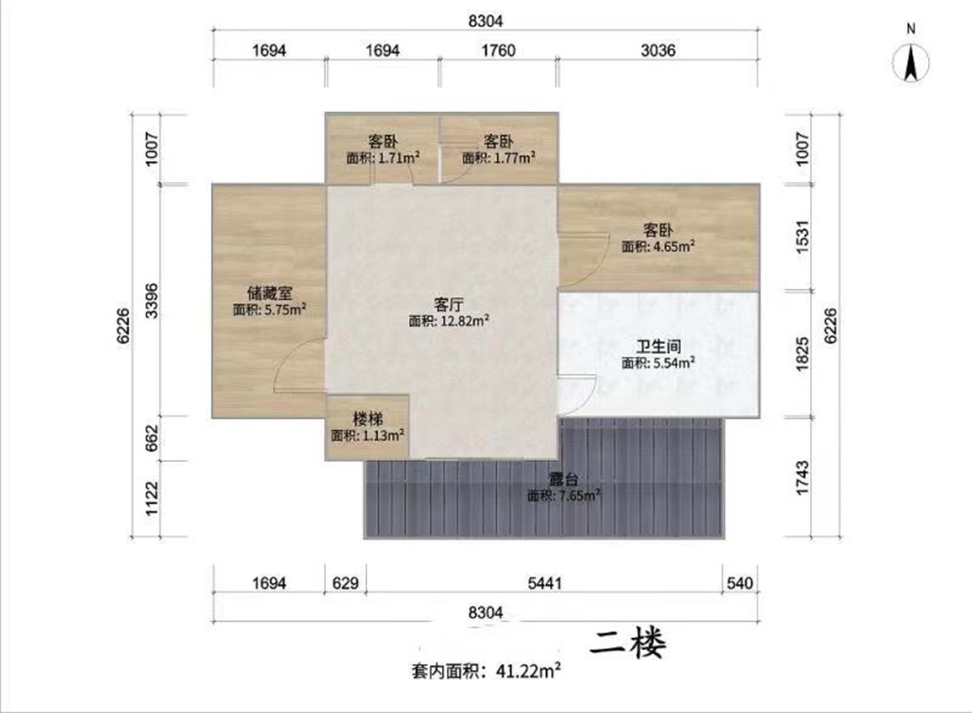 天安花园 3室3厅2卫 202.57m&sup2;