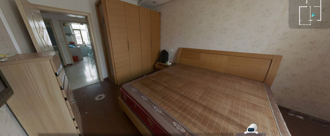 民主新村 2室1厅1卫 65m&sup2;
