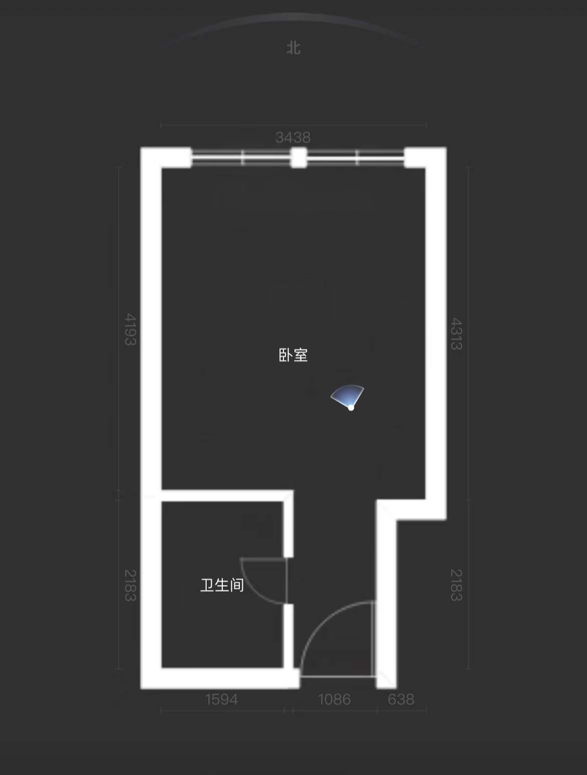 正泰江岸水苑 1室1厅1卫 40m&sup2;