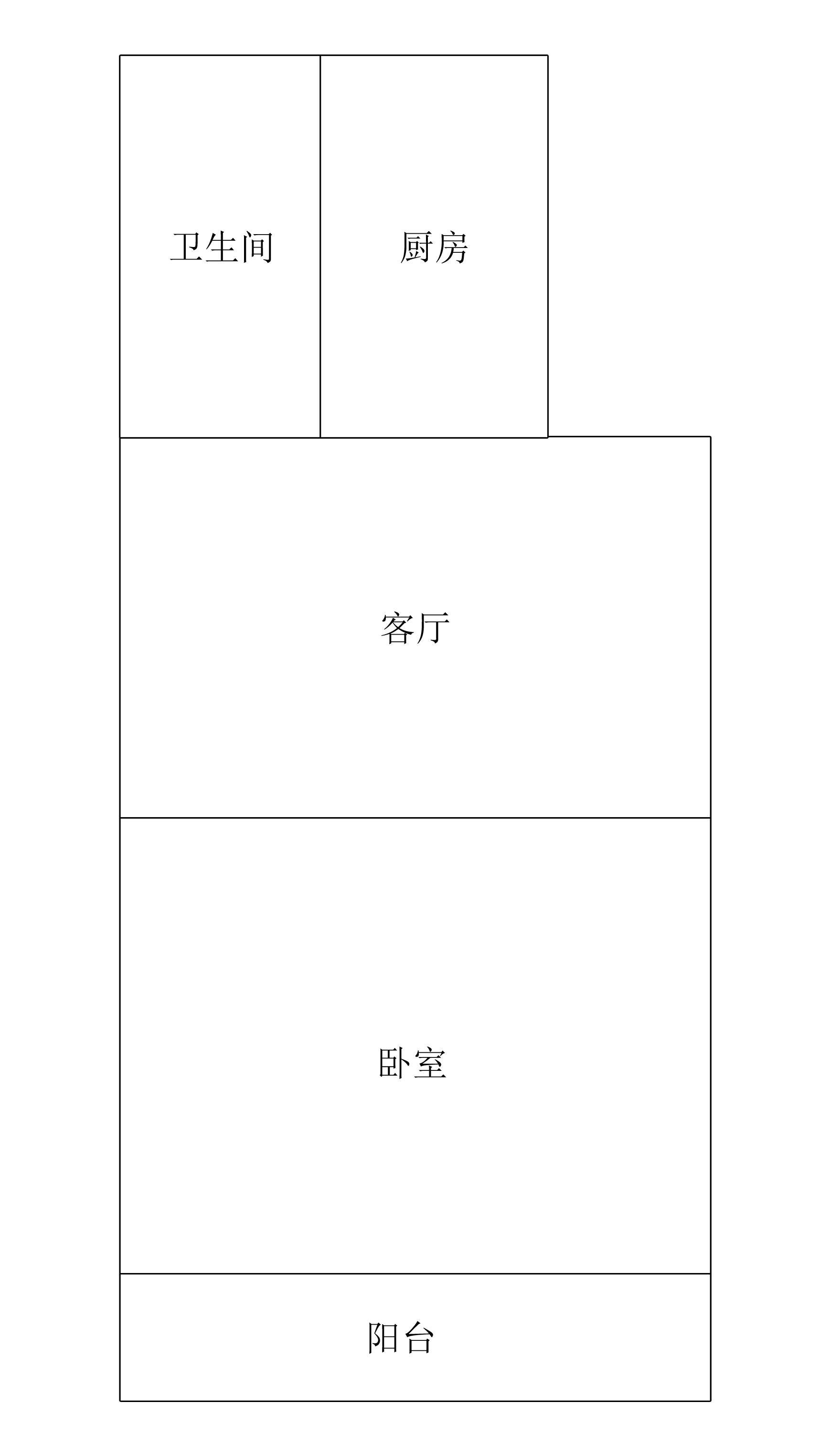 易家桥新村 1室1厅1卫 49.5m&sup2;