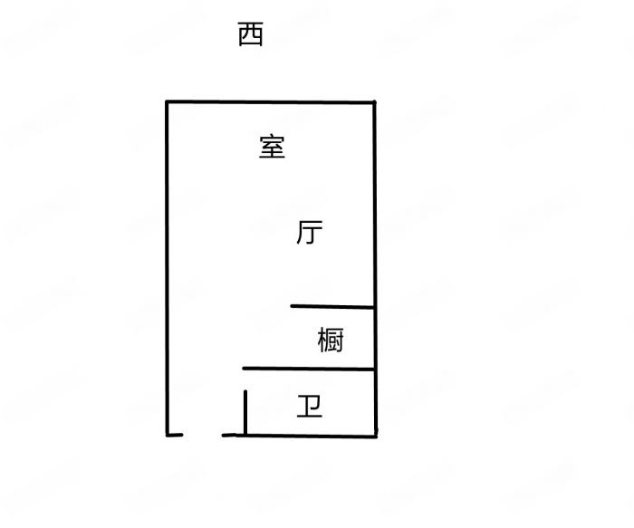汇金国际 1室1厅1卫 71m&sup2;