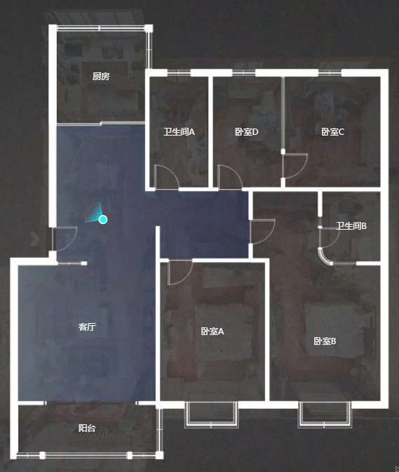 东昇花园 4室2厅2卫 148m&sup2;