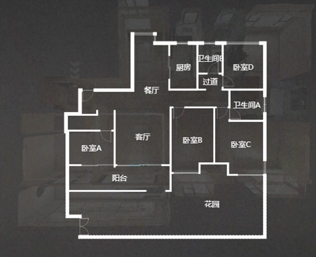 远创樾府 3室2厅2卫 300m&sup2;