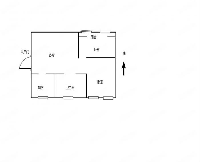 南川园新村 4室1厅1卫 114m&sup2;