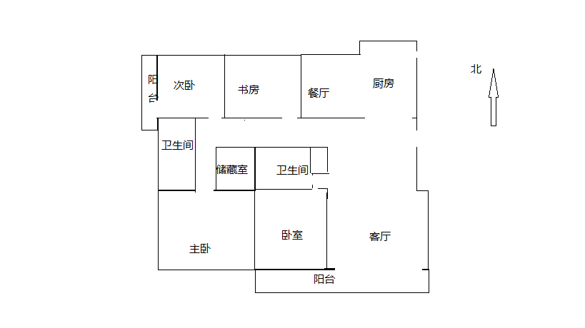 天安花园 4室2厅2卫 194m&sup2;