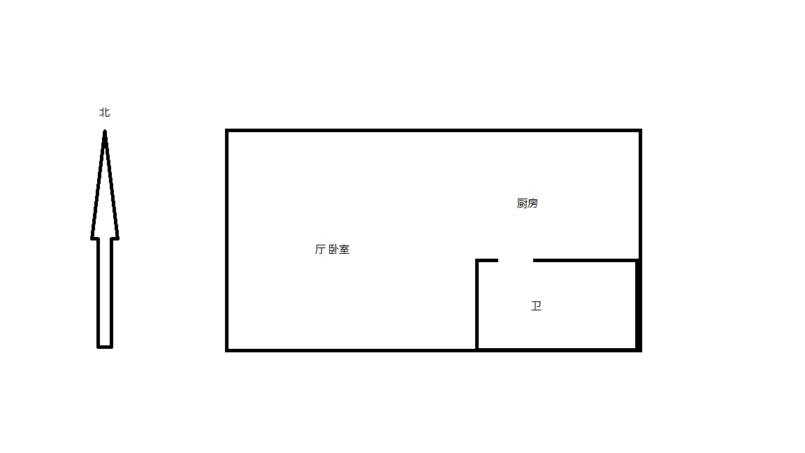 中江电商港 1室1厅1卫 79m&sup2;