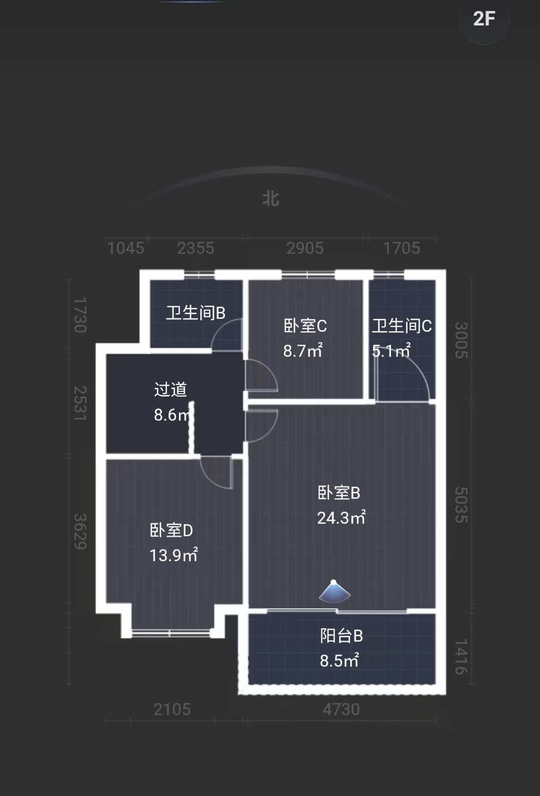 金科醇墅 4室2厅2卫 167m&sup2;