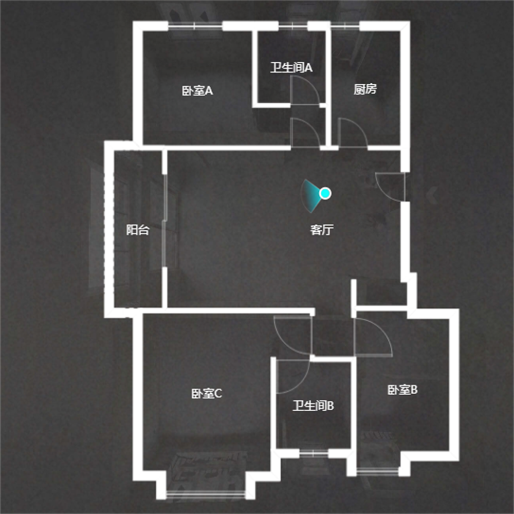 五洲翡丽湾 3室2厅2卫 100m&sup2;