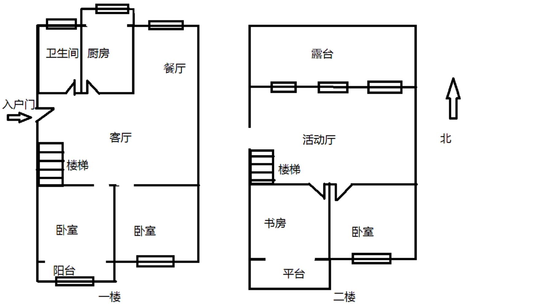 外滩小区 4室2厅1卫 150m&sup2;
