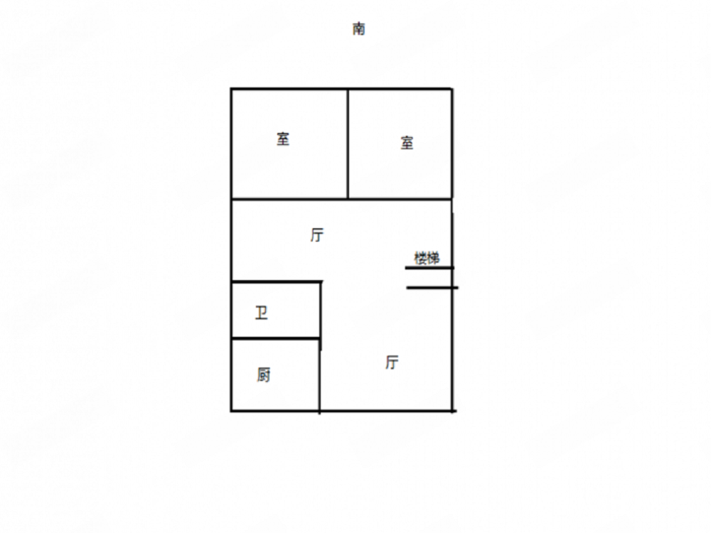 中房海梦城 1室1厅1卫 74m&sup2;