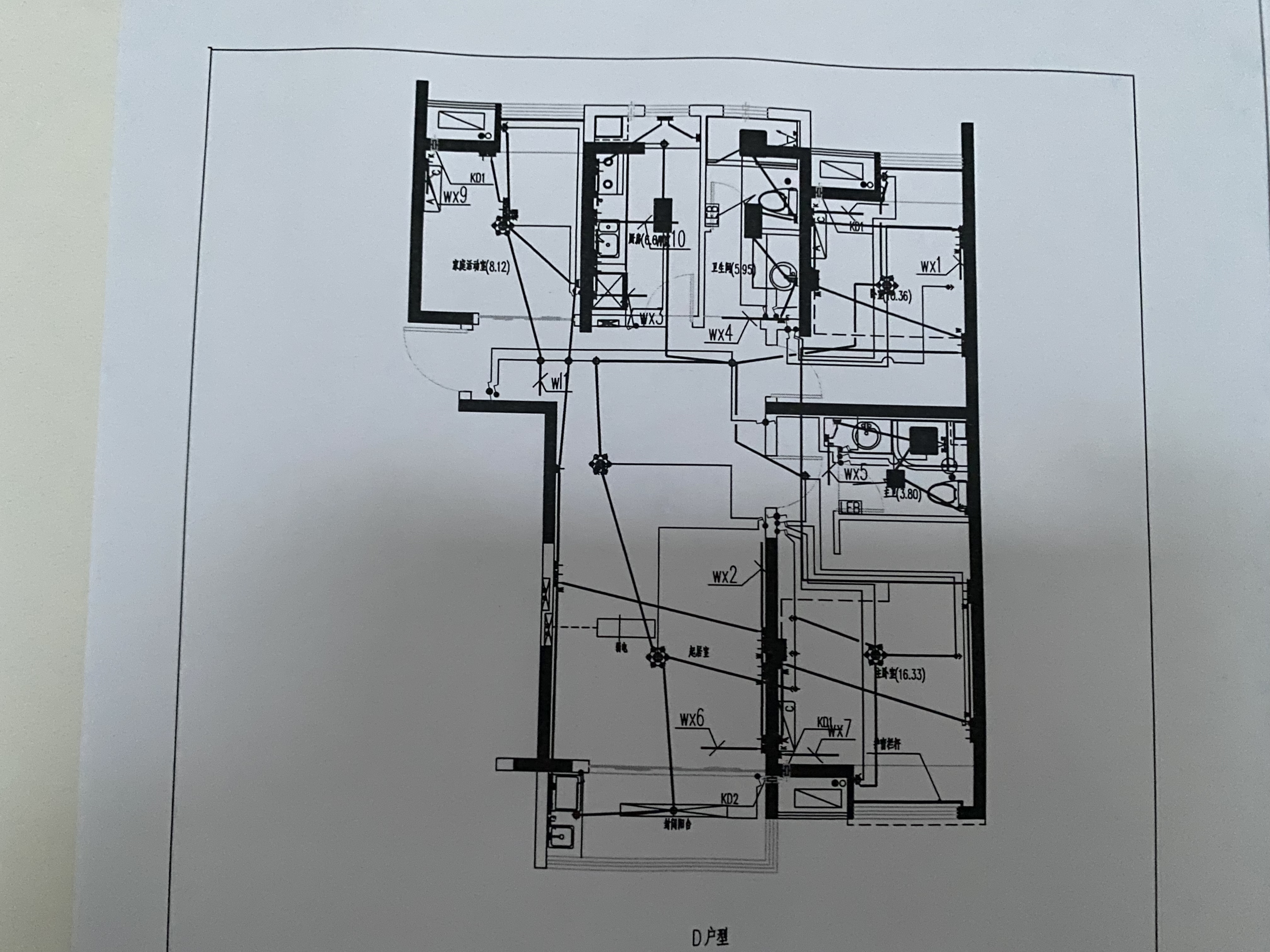 苏建阳光新城 3室2厅1卫 128m&sup2;