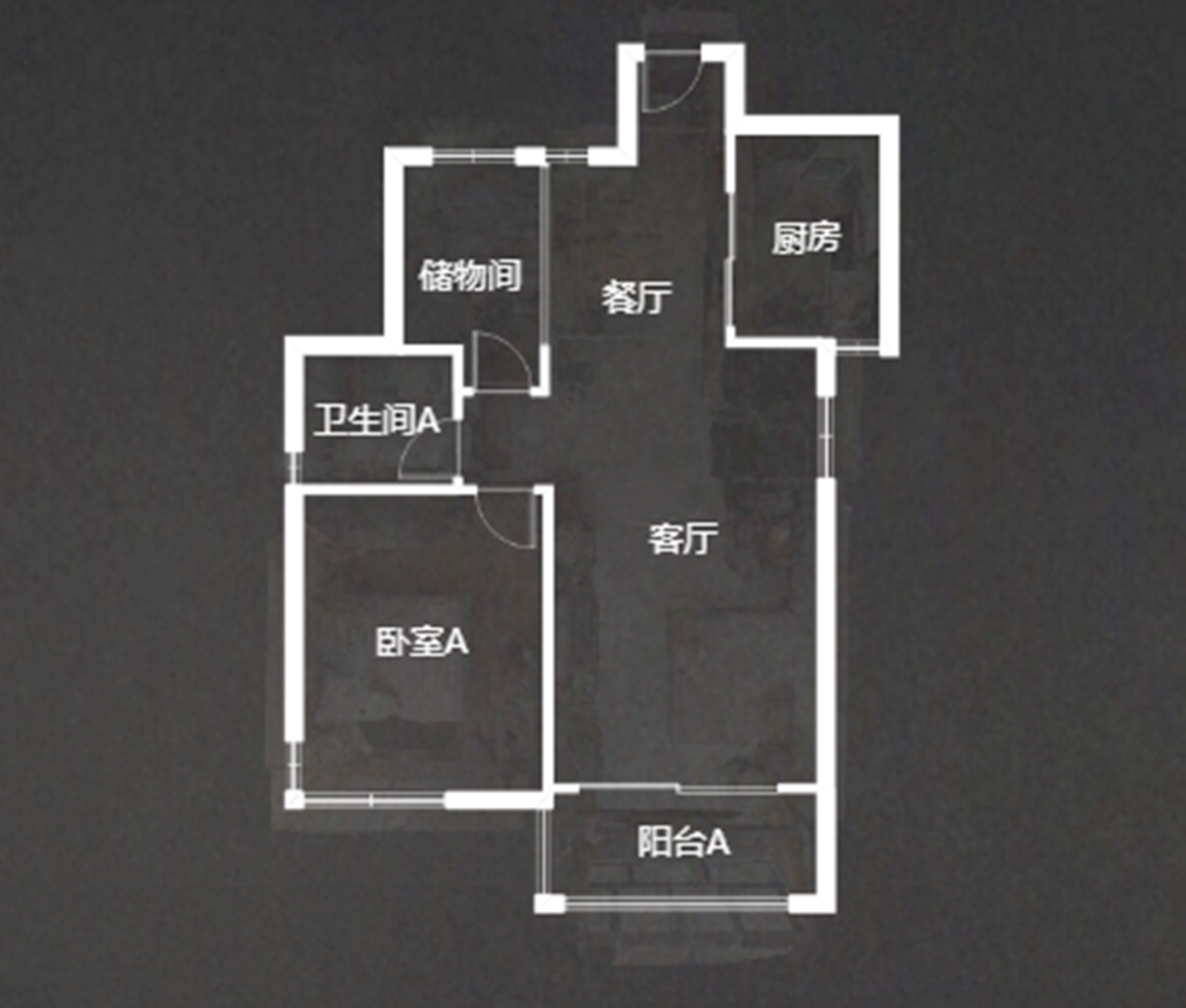 万通城 2室2厅1卫 110m&sup2;