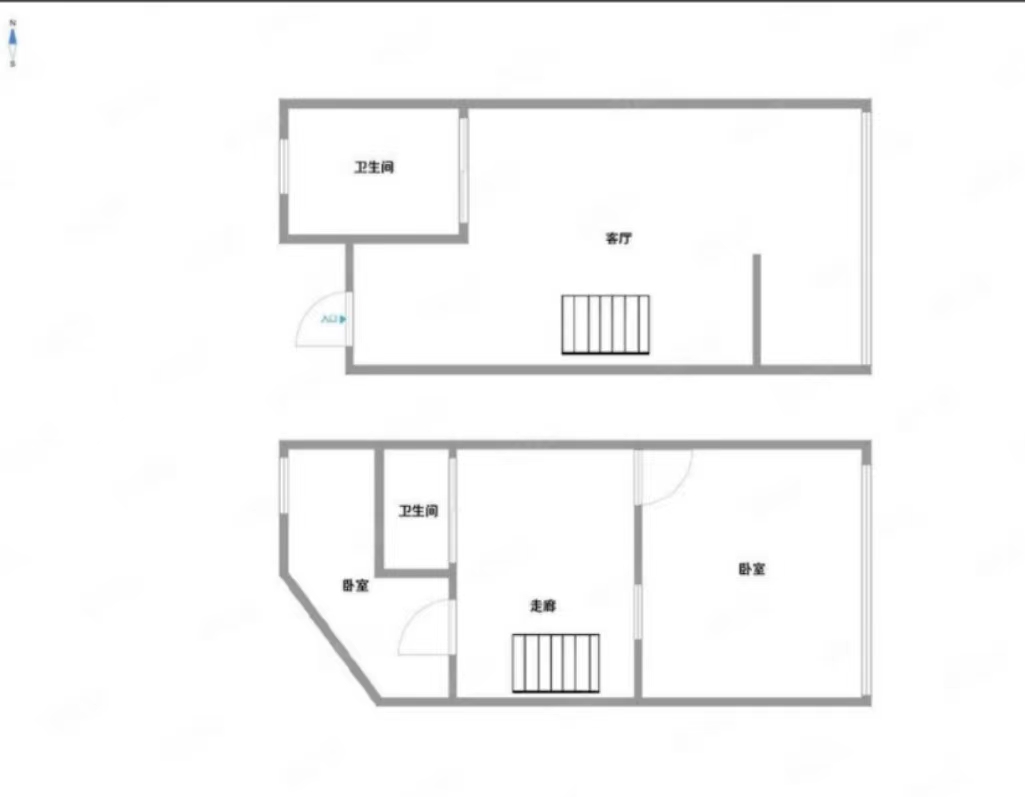 北城一品 2室2厅1卫 51.49m&sup2;