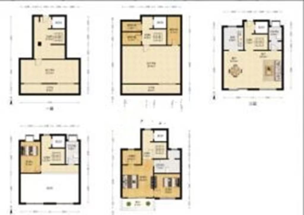 中南熙悦(南通经济技术开发区) 5室2厅3卫 156.29m&sup2;
