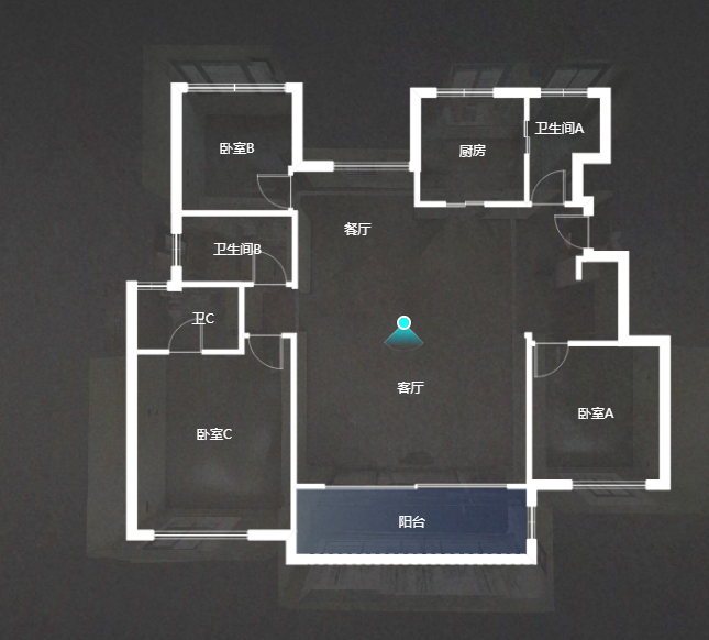 万科翡翠公园 3室2厅2卫 125m&sup2;