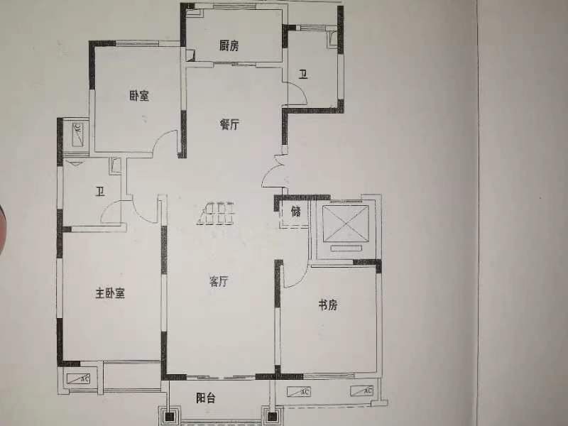 城市嘉苑 4室2厅2卫 215m&sup2;
