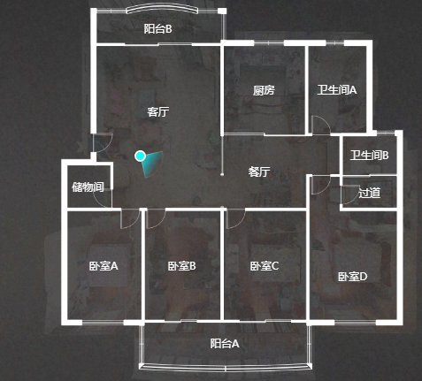 德民花苑西区 4室2厅2卫 184.90m&sup2;