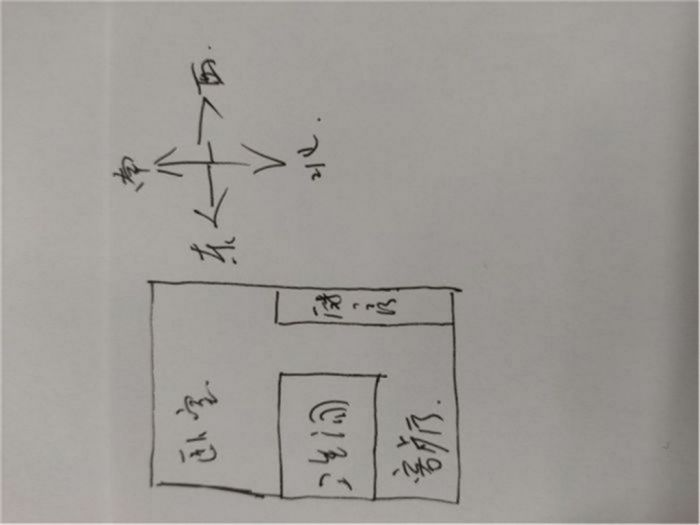 圆融堤调 2室1厅1卫 55m&sup2;