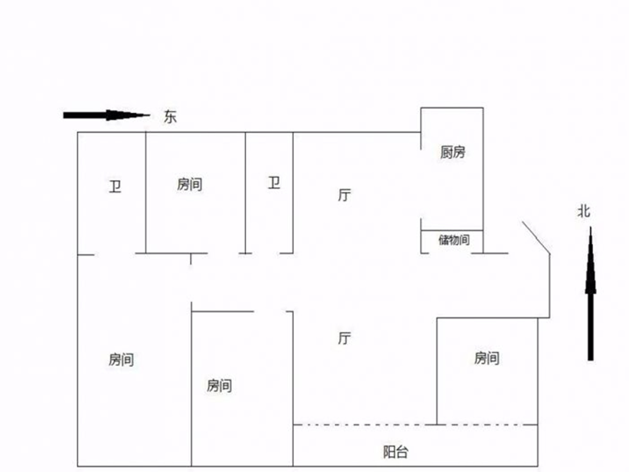远创樾府 4室2厅2卫 130m&sup2;