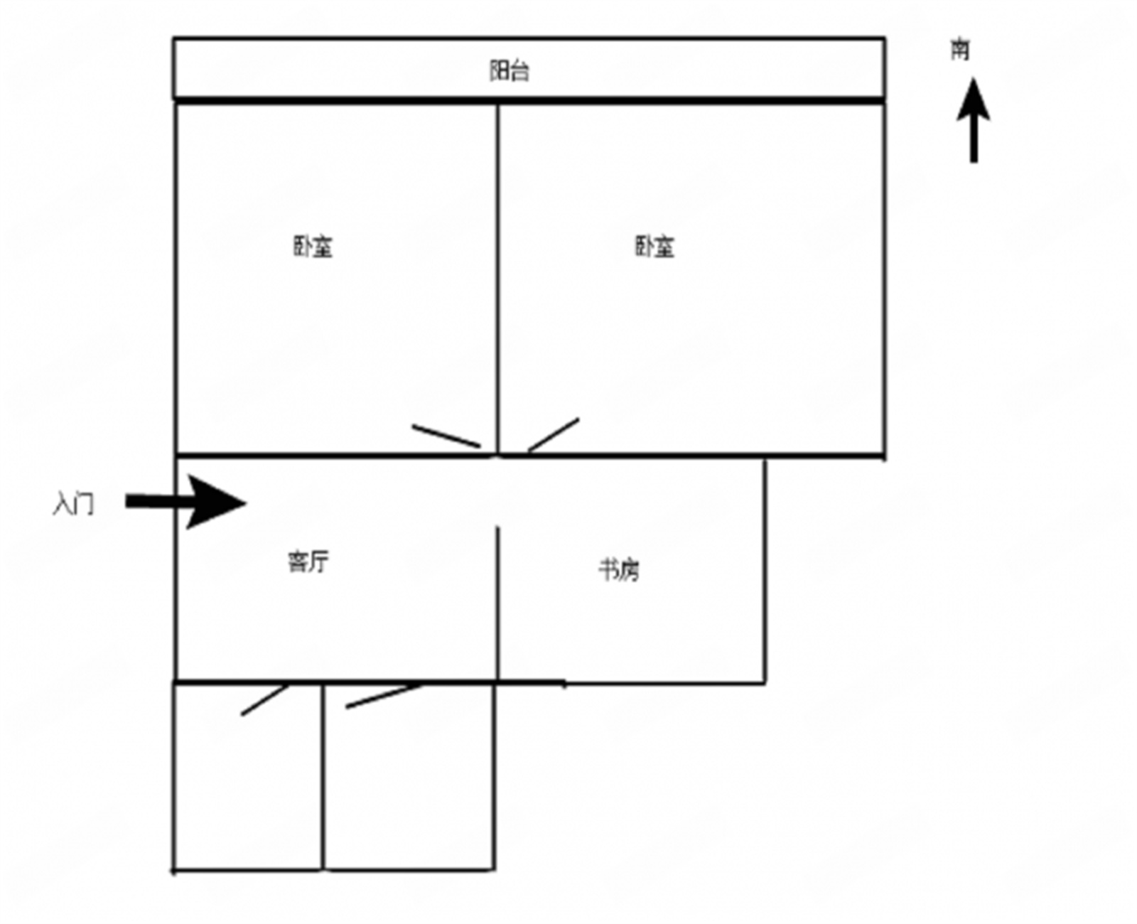北郭北村 1室0厅0卫 76.00m&sup2;