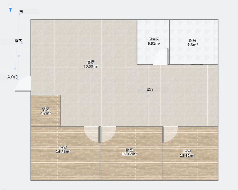 天馨花苑 5室2厅2卫 136.99m²