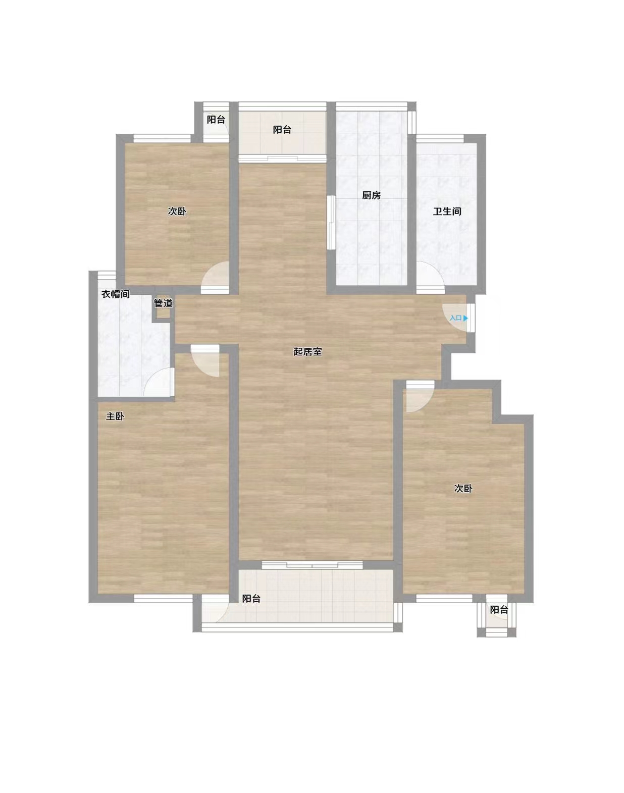 怡安花苑 3室2厅1卫 149m&sup2;