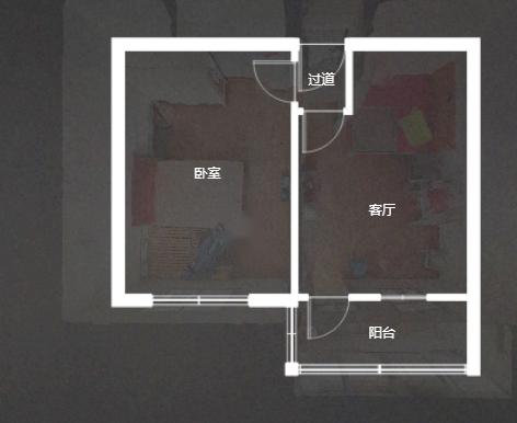 新建路新村 2室1厅1卫 59.70m&sup2;