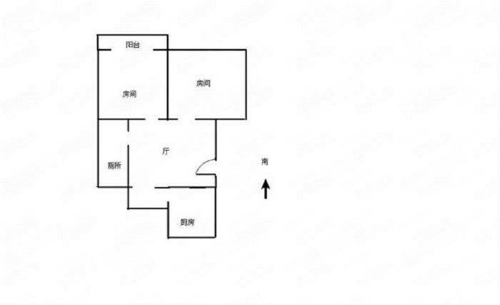 春天花园 2室2厅1卫 94m²