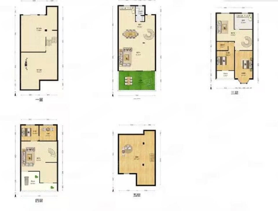 博园岚郡 5室2厅3卫 257.60m&sup2;