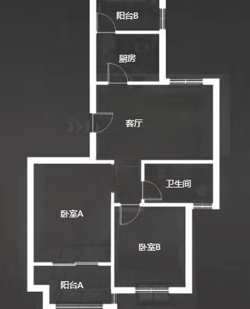 山芝庄新苑 2室1厅1卫 78.85m&sup2;