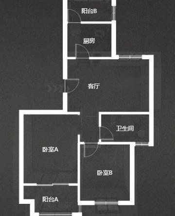 山芝庄新苑 2室1厅1卫 79.01m&sup2;