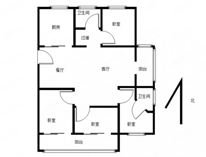 盛和花半里 3室2厅2卫 145m&sup2;