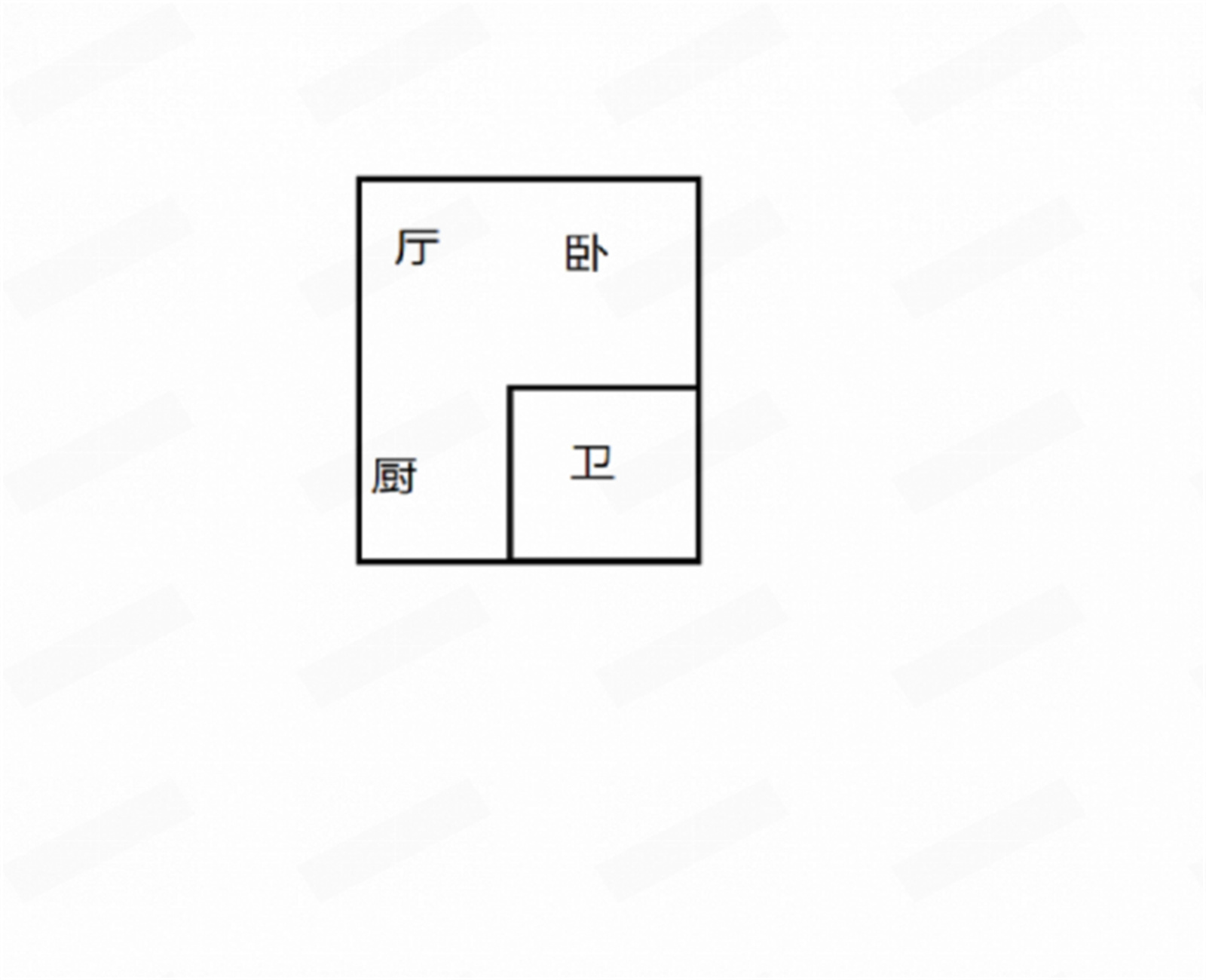 天空之城 1室1厅1卫 40.00m&sup2;