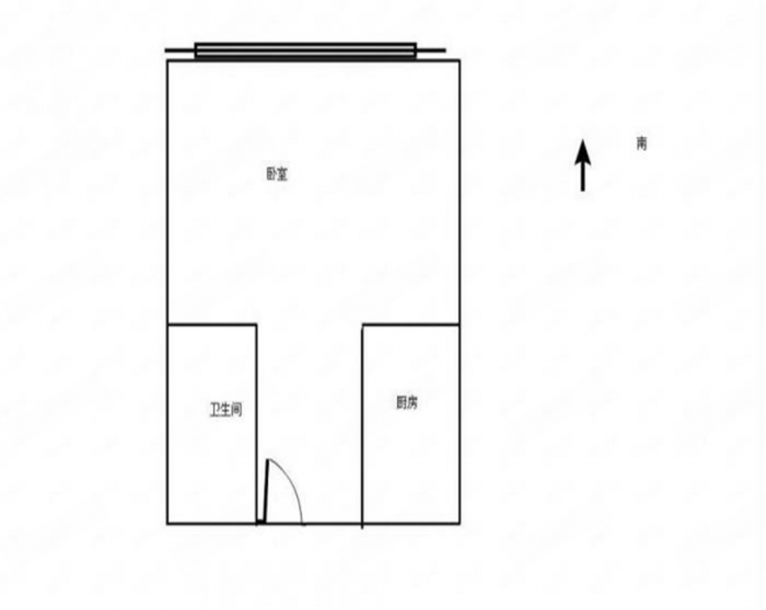 尚美家国际 1室1厅1卫 45m&sup2;