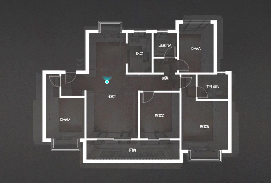 春风南岸西园 4室2厅2卫 122m&sup2;
