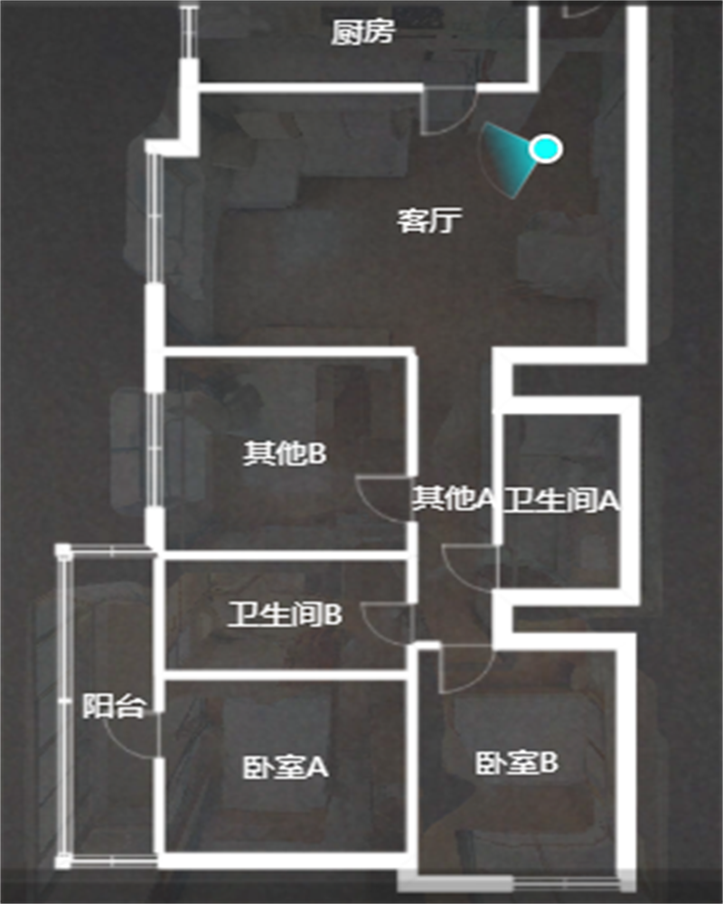润华国际中心 3室2厅2卫 120m&sup2;