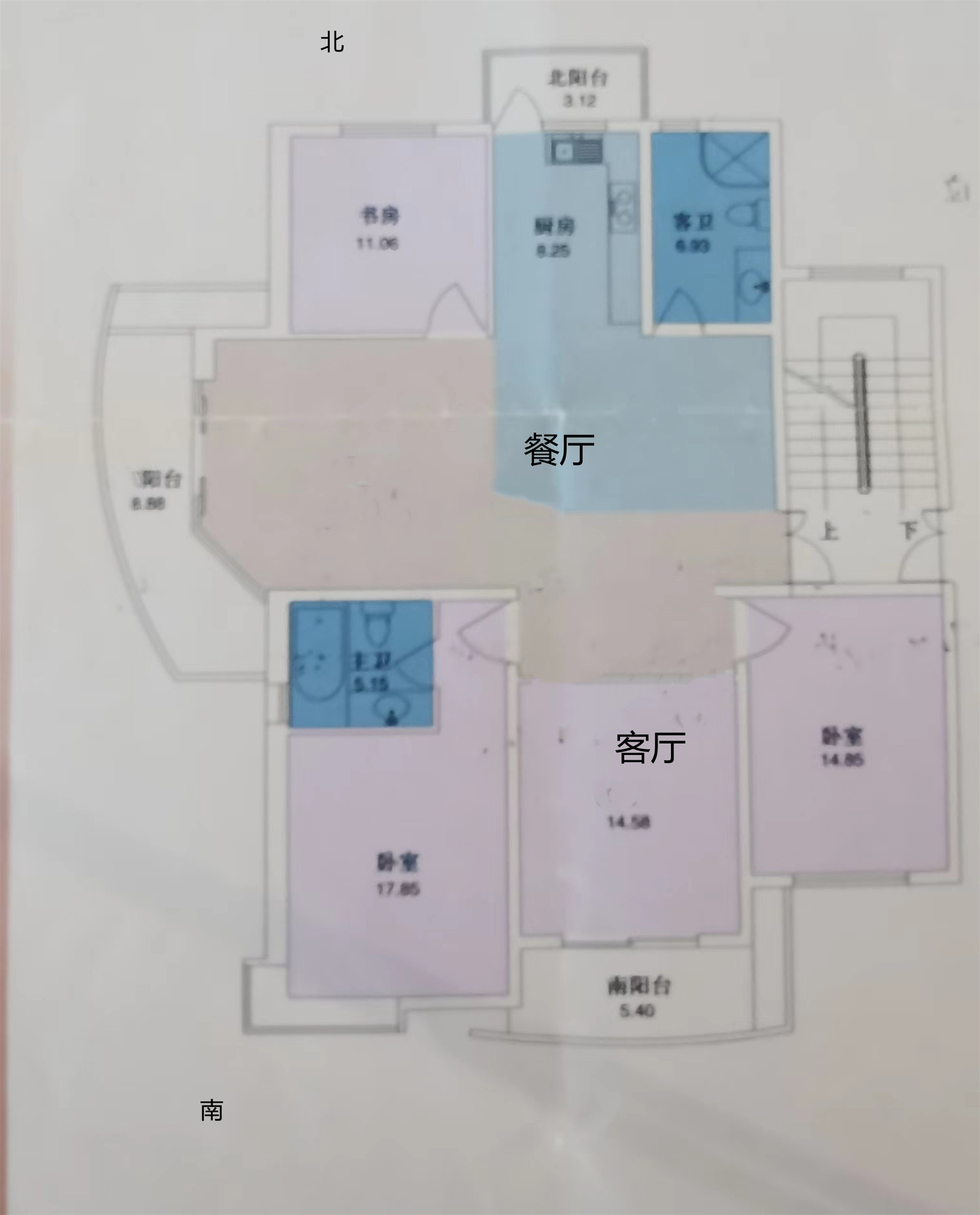 天安花园 3室2厅2卫 152.61m&sup2;
