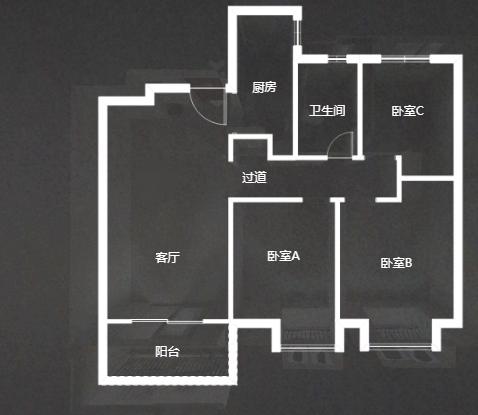 中海碧林湾 3室2厅2卫 110m&sup2;
