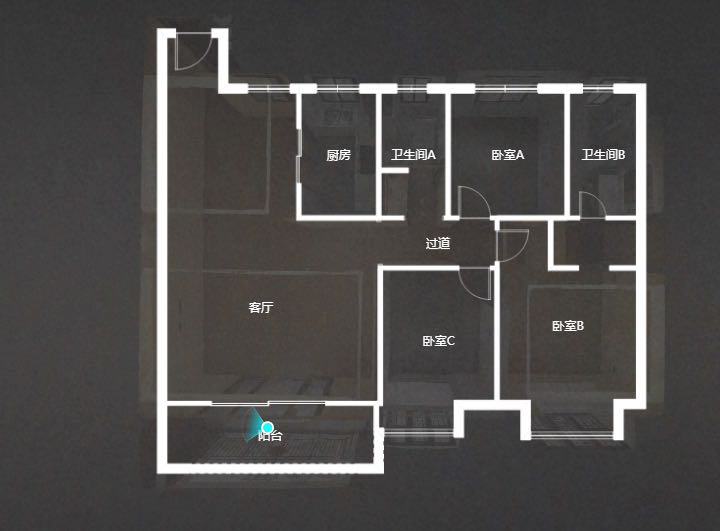 君兰天悦 3室2厅2卫 126m&sup2;