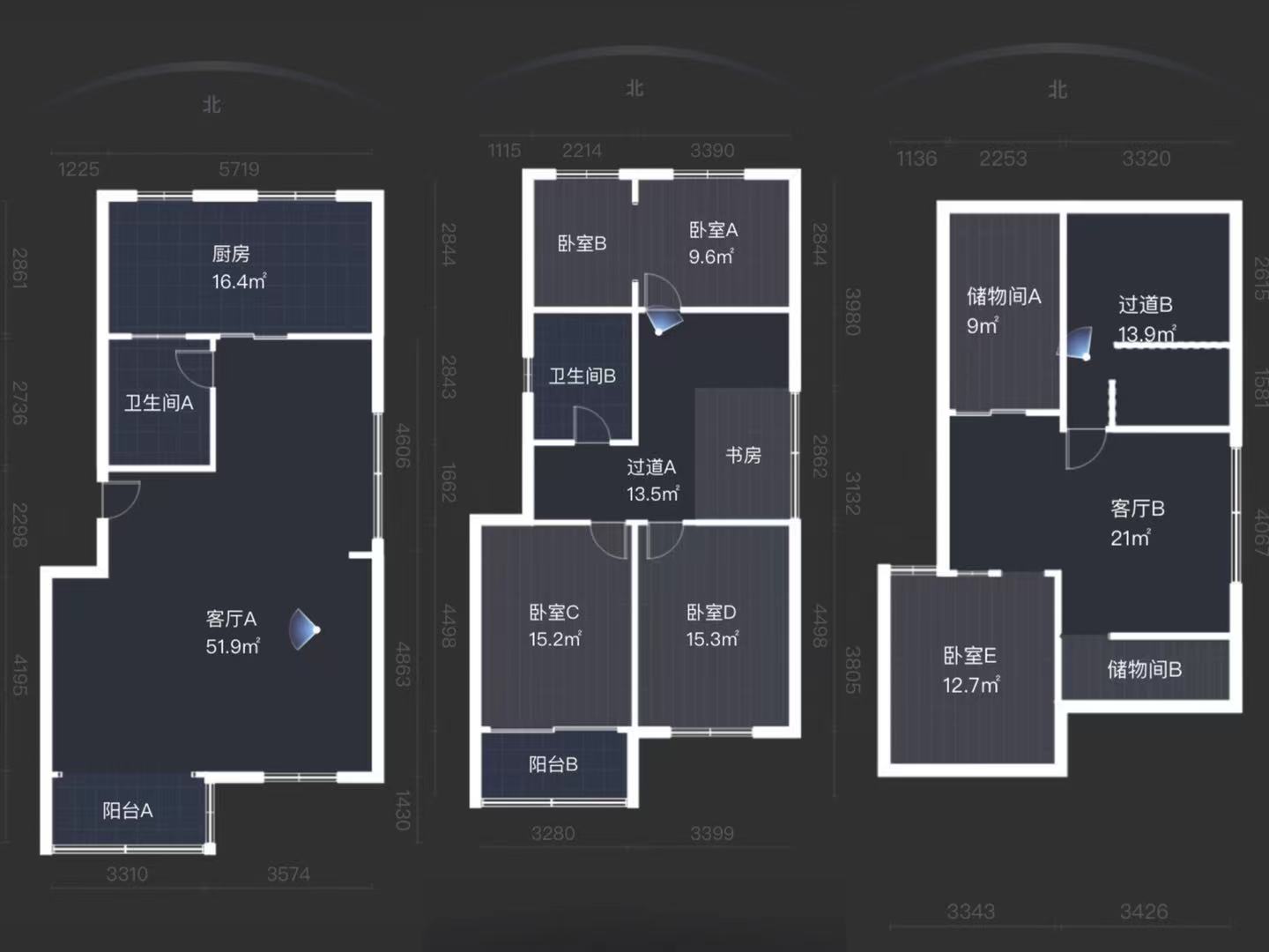 华威园 6室3厅2卫 260m&sup2;