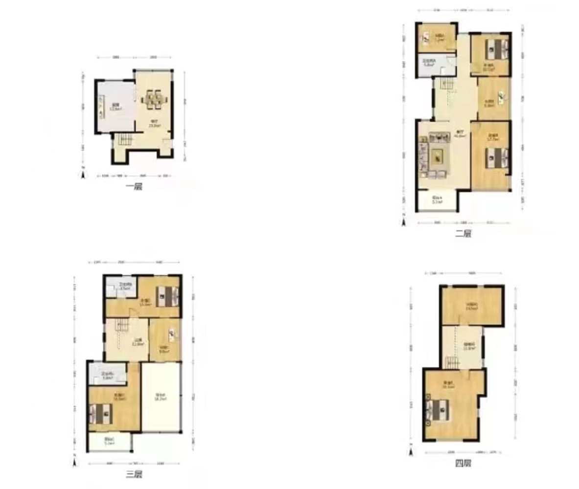 罗福宫 5室2厅2卫 292.00m&sup2;