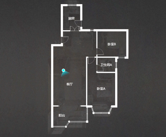 颐和花园 2室2厅2卫 95m&sup2;