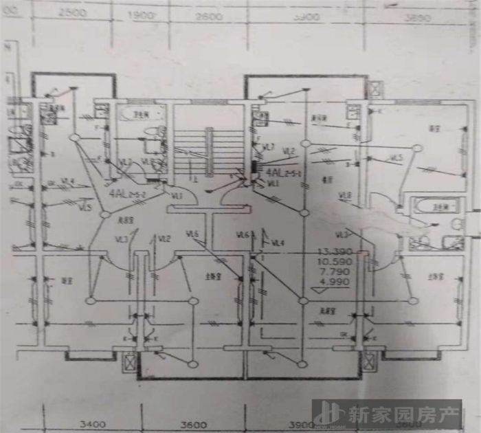 秦灶新村 3室2厅1卫 120m&sup2;
